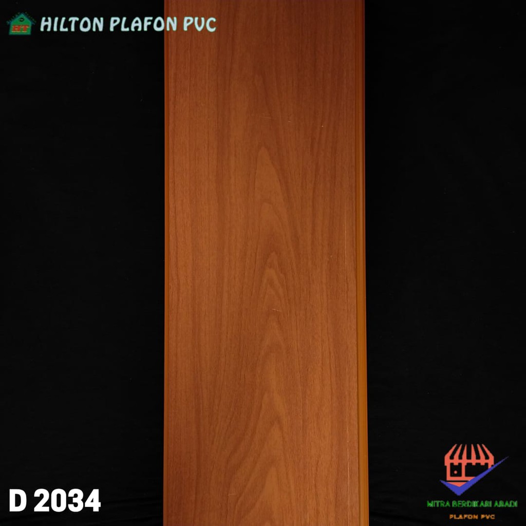 Plafon PVC Motif Kayu DOFF D 2034, Termurah dan Berkualitas