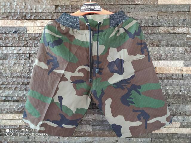 CELANA PENDEK PRIA CELANA PRIA DEWASA MOTIF ARMY CELANA KOLOR MURAH