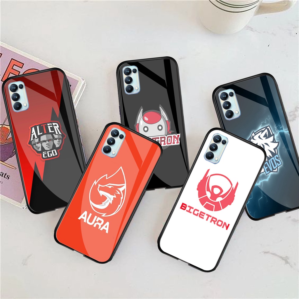 Softcase Glass Oppo Reno 5 - Kaca Anti Pecah - Case Lucu - kesing Oppo Reno 5 - softcase Oppo Reno 5
