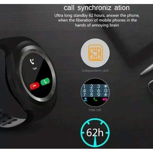 Smartwatch Y1 Jam Tangan Sport Jam Tangan Unik Kado Spesial Impor V8 Terbaru
