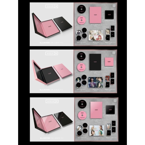 BLACKPINK 1st FULL ALBUM THE ALBUM -Japan Ver - Limited Edition - YG SELECT
