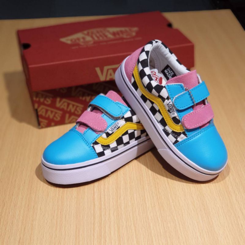 SEPATU VANS ANAK RAINBOW PREMIUM HIGH QUALITY SEPATU VANS ANAK LAKI LAKI PEREMPUAN