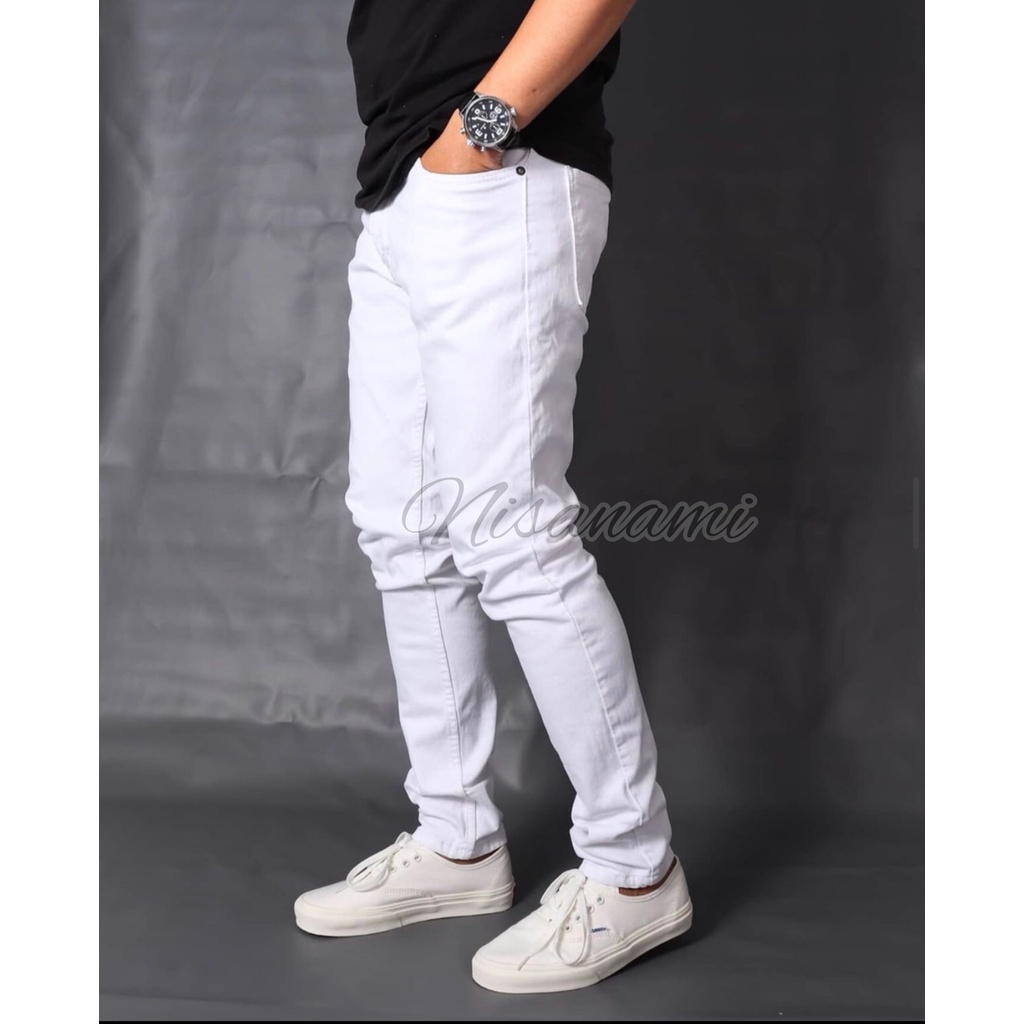 Celana pria murah celana pria denim kualitas DISTRO REAL PICT 100% Ay Mnr
Celana Jeans Denim Pria Pu