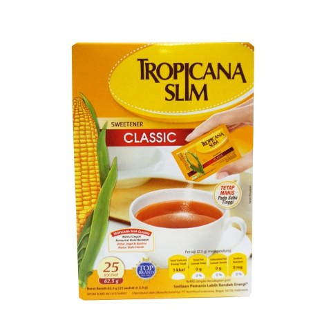 

Tropicana Slim Sweetener Classic ( 25 Sch x 2,5 Gr )