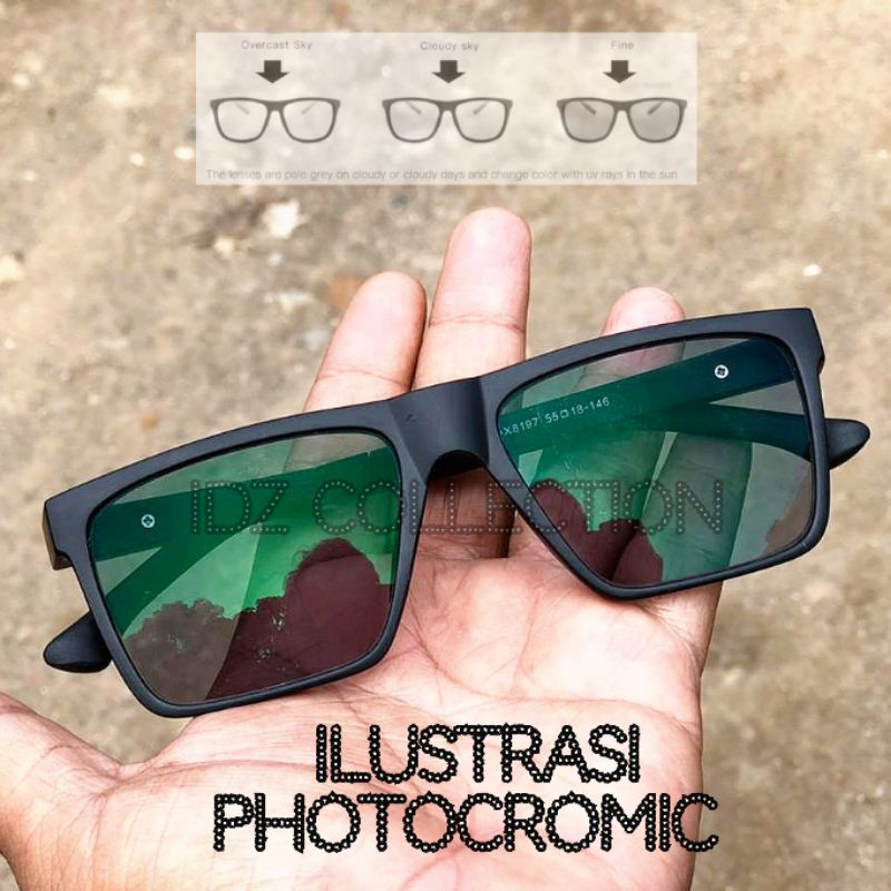frame kacamata black box 8197 kacamata fashion pria kacamata minus anti radiasi photochromic