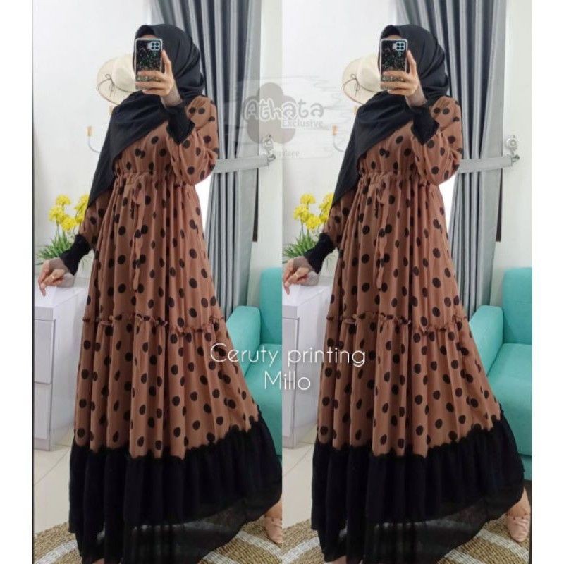 Gamis CERUTY POLKA //JF1252