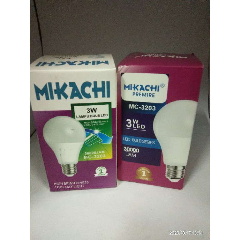 Bolam LED Mikachi 3W