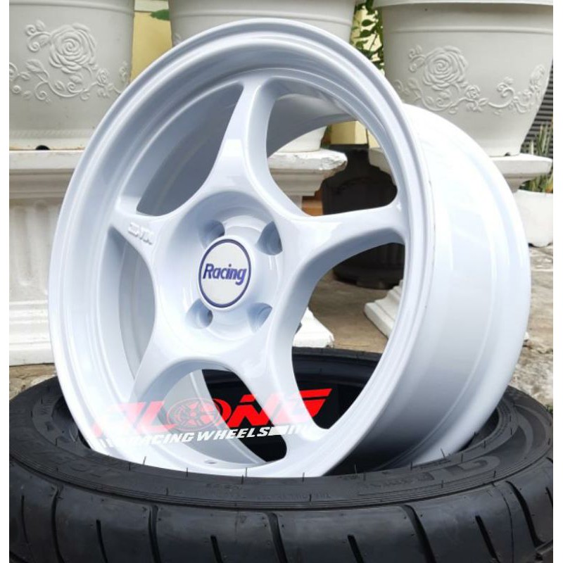 VELG REPL. ENKEI RP01 - ENKEI TULANG R15 WHITE SUPER COPY-LIKE ORIGINAL