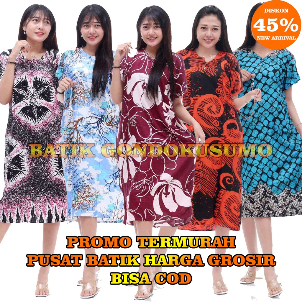 DASTER MOTIF TERBARU RAYON TEBAL TERLARIS PREMIUM ORY BATIK GONDOKUSUMO