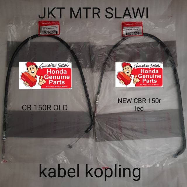 kabel kopling new cb 150 led cb 150r old harga 1pcs  ori honda ahm