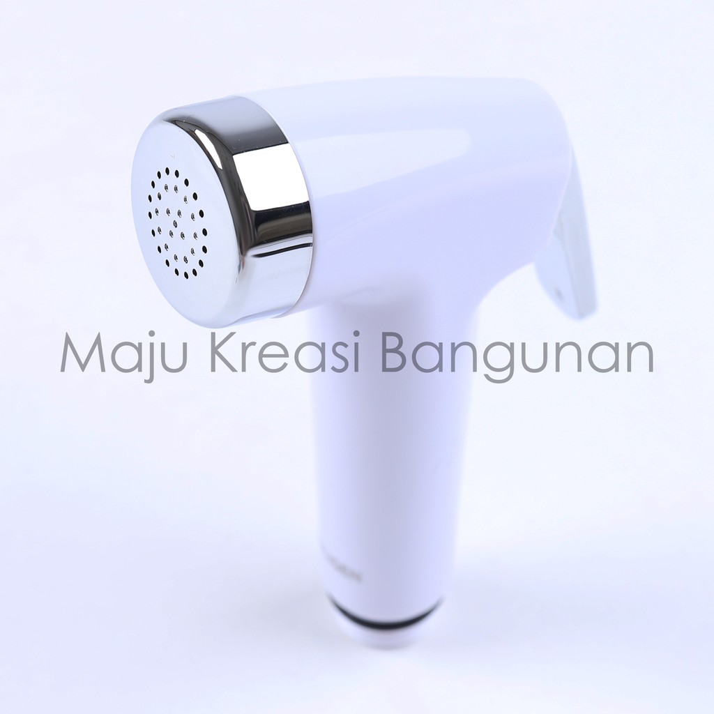 Kepala Jet Shower Bidet Toilet Kloset SOLIGEN Semprotan Air Washer Kamar Mandi Head Putih Chrome