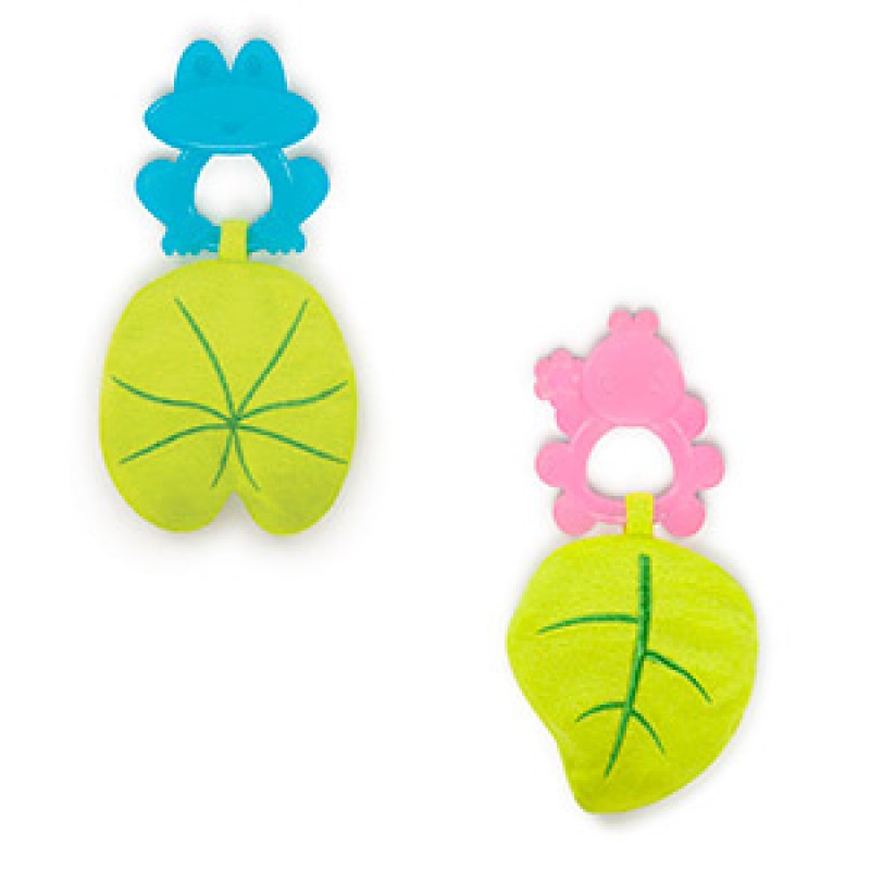 Bright Starts Beanie Bites 3m+ - Blue Green