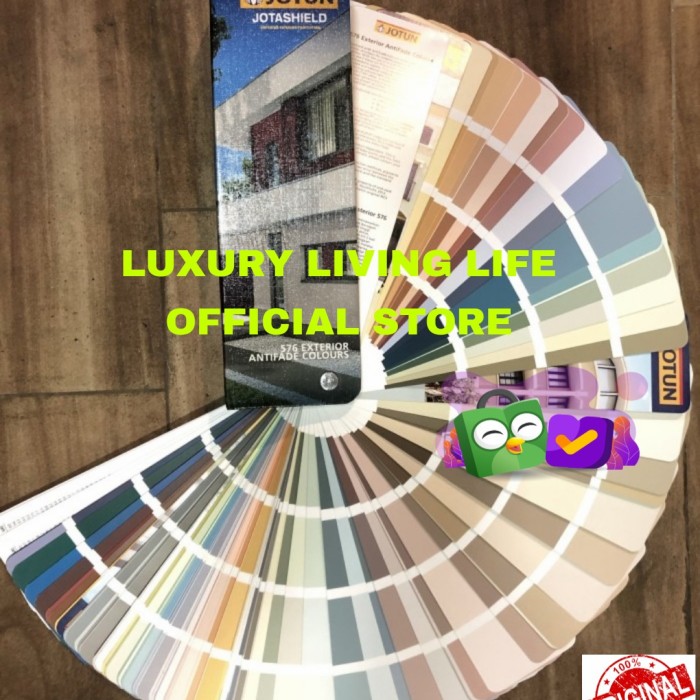 PERTUKANGAN POWER TOOLS JOTUN FANDECK KATALOG JOTASHIELD COLOUR PALLETE TINTING COLOUR