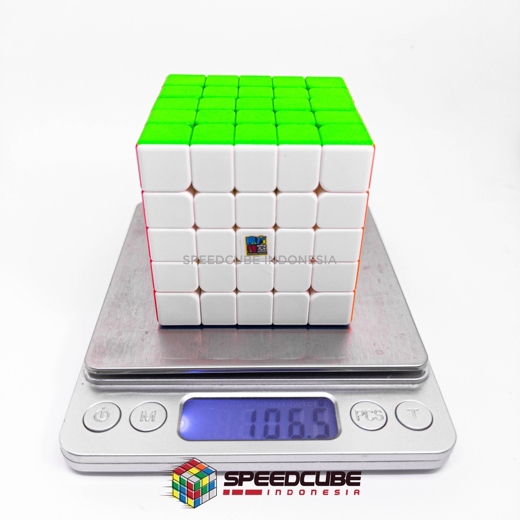 Rubik 5x5 Magnetic Meilong Moyu - 5x5x5 Rubik Magnet Terbaik, Murah &amp; Original Stickerless