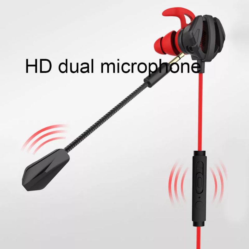 Headset Gaming Earphone Mic Gamers Handsfree Game Pubg ff Mobile Original