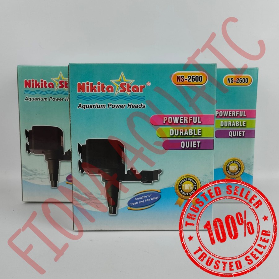 AQUARIUM POWER HEAD NIKITA STAR NS-2600 / MESIN POWER HEAD 2600