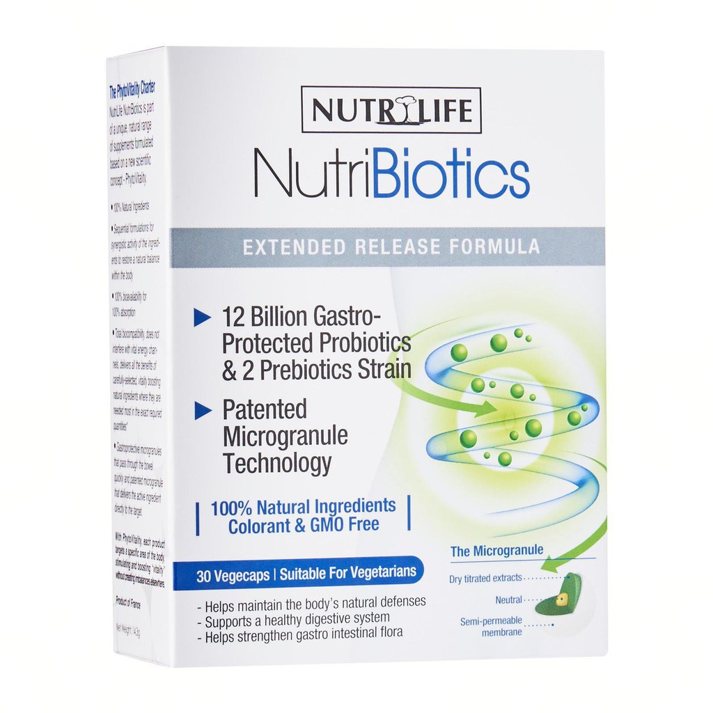 NUTRILIFE NUTRIBIOTICS PROBIOTICS MADE IN FRANCE | Shopee Indonesia