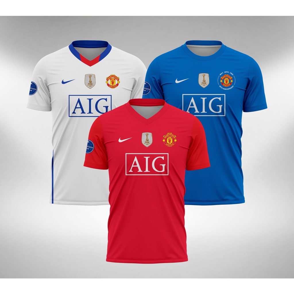 Jersey MU Home Away 3rd 2008 2009