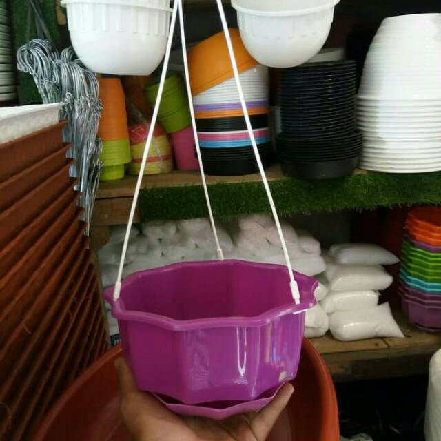 Pot gantung Golden Ring