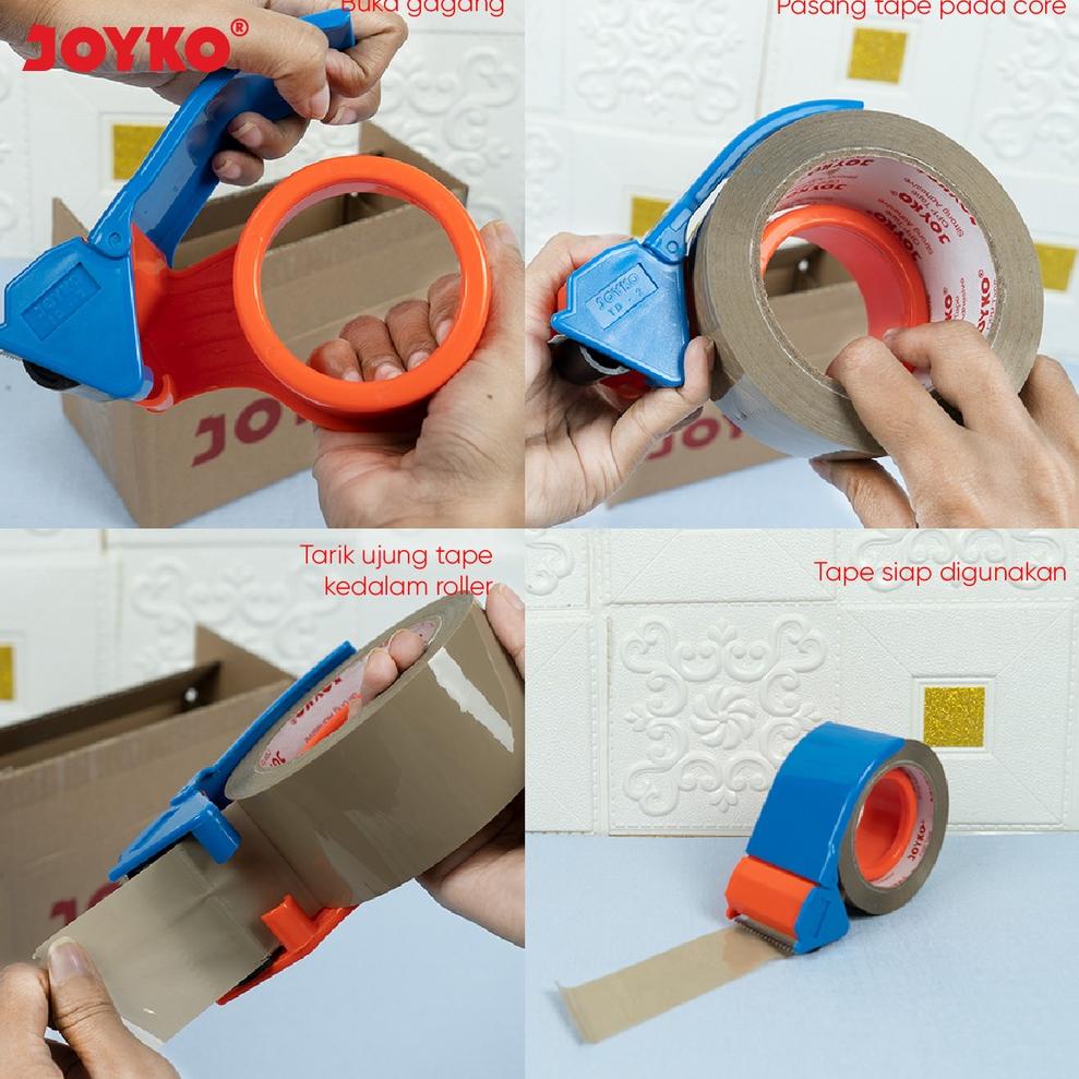 

35y> Tape Cutter Tape Dispenser Pemotong Pita Perekat Joyko TD-2 ~ TD-3