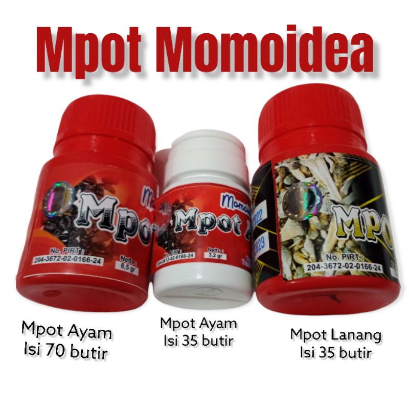 Mpot Ayam Momoidea  Mpot Lanang Momo perapat  Dinkes 70 butir Original