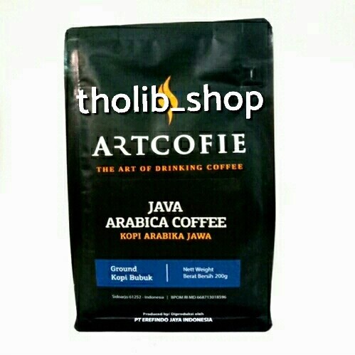 

Artcofie java arabica coffe ground (kopi bubuk) 200 gr