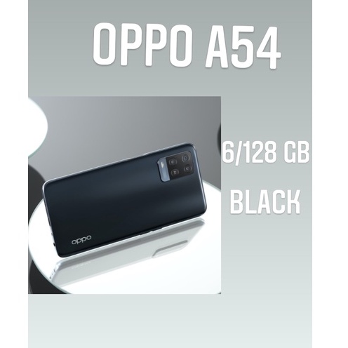 handphone oppo  garansi resmi  oppo terbaru  murah-A54 6/128GB BLACK