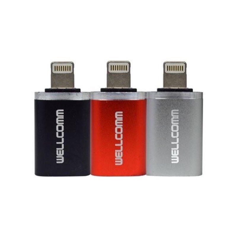 WELLCOMM OTG FOR Ip IOS 13 ON THE GO USB LIGHTNING