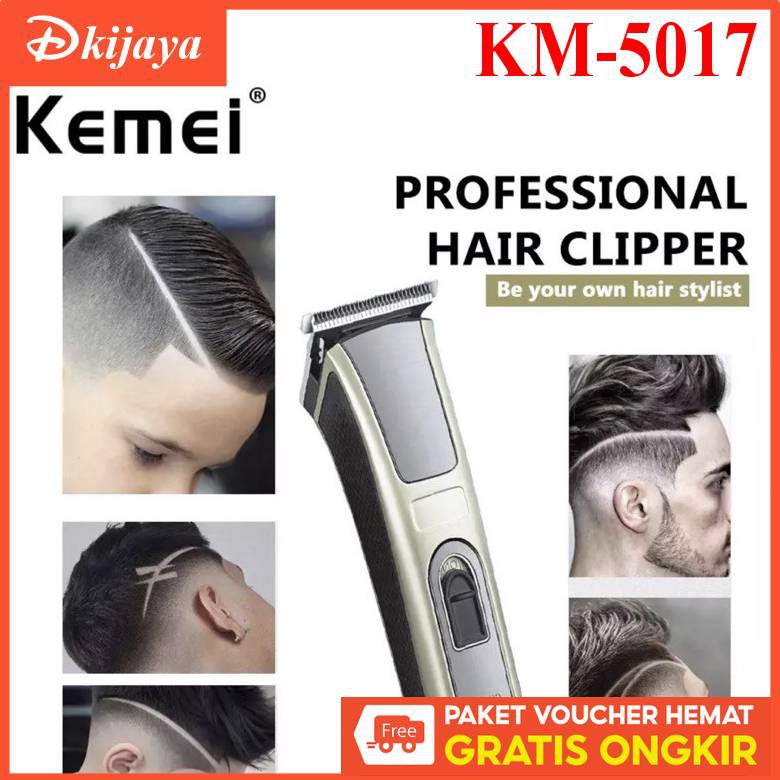 KEMEI 5017H GRAFFITI Alat Cukur Rambut Kumis Jenggot Elektrik KM5017H ORIGINAL