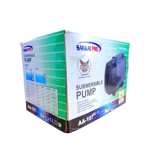 Pompa kolam air mancur SAKKAI PRO AA 107 Submersible pump