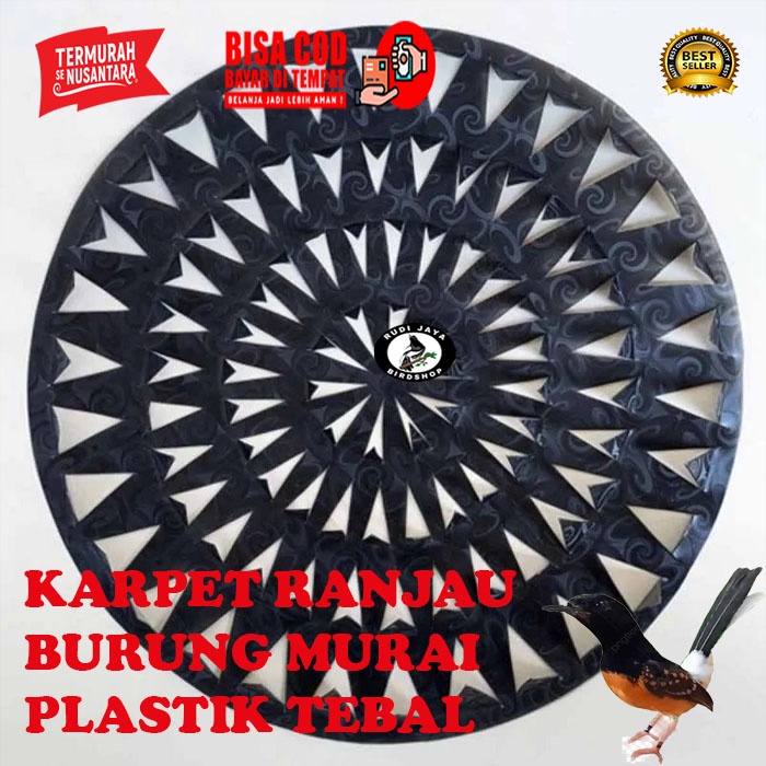 KARPET RANJAU BURUNG MURAI LOVEBIRD ALAS LANTAI DASAR SANGKAR KANDANG BURUNG MURAI UNTUK JEBAKAN JAL