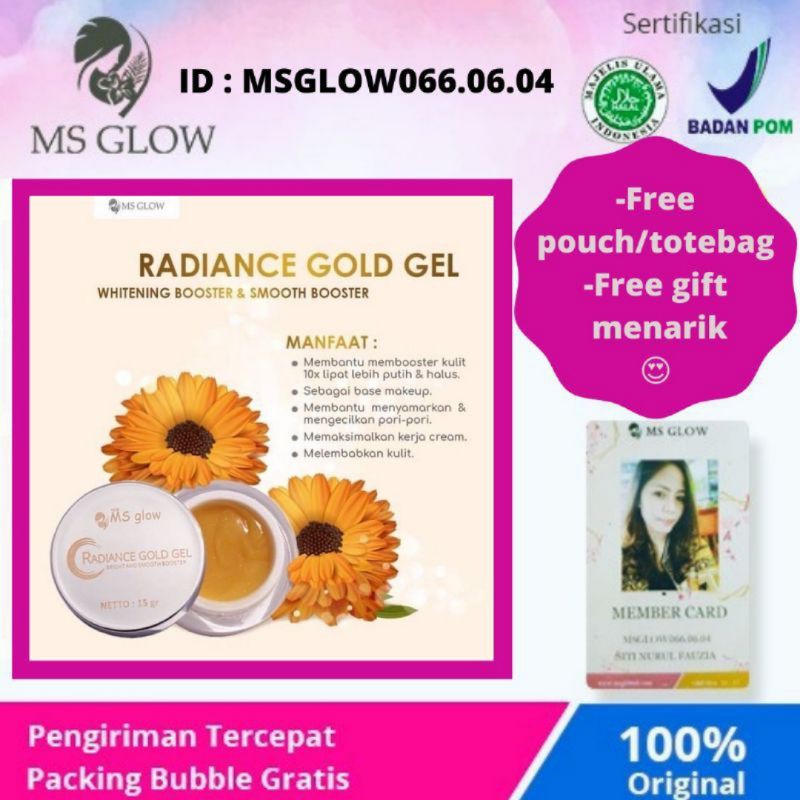 ORI BARCODE RADIANCE GOLD MS GLOW/MS GLOW RADIANCE GOLD/RADIANCE GOLD ORIGINAL