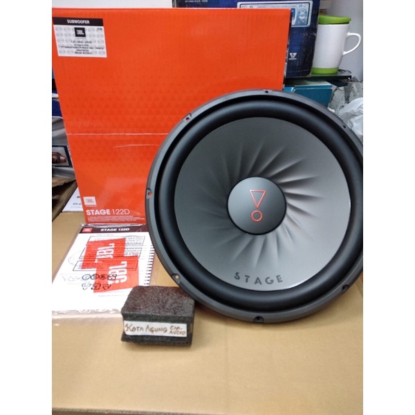 subwoofer jbl 12 inch double coil stage 122d