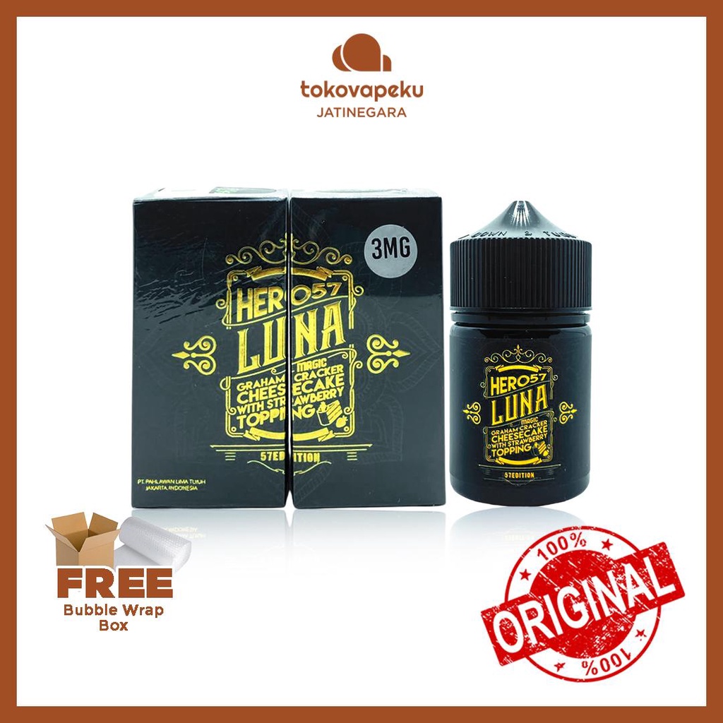 LUNA MAGIC GRAHAM CRACKER CHEESECAKE 60ML LUNA MAGIC ORI by HERO57