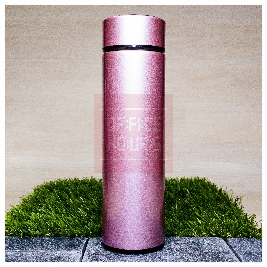 Thermos Tumbler Stainless dengan Display Suhu Digital 500 ml