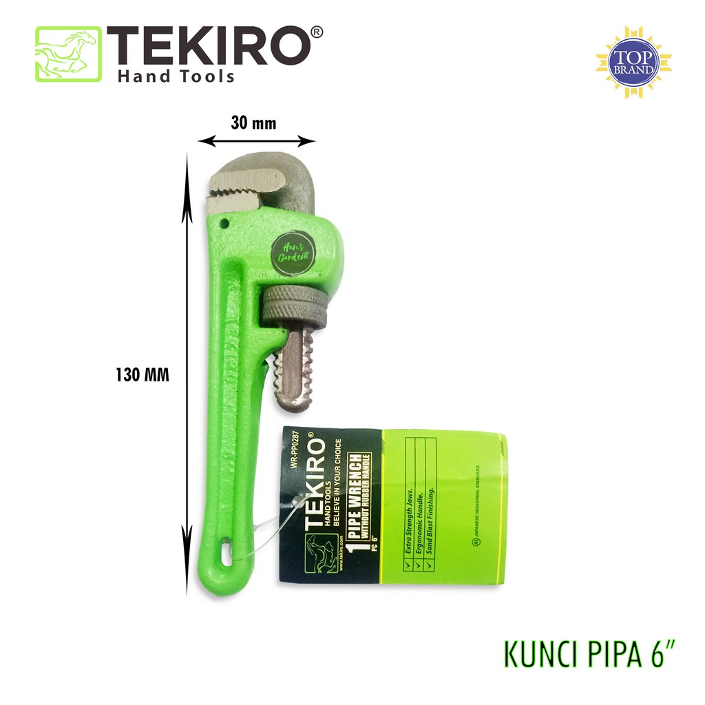 Kunci pipa 6” pipe wrench TEKIRO