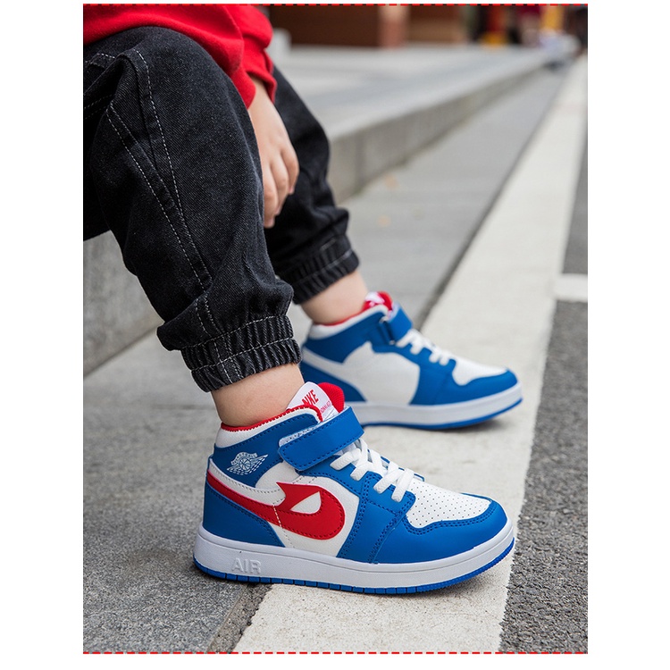 littlekiddoss SH2232 Sepatu Sneakers Anak Import Sepatu Semi Boots Anak SIZE BESAR 33-38