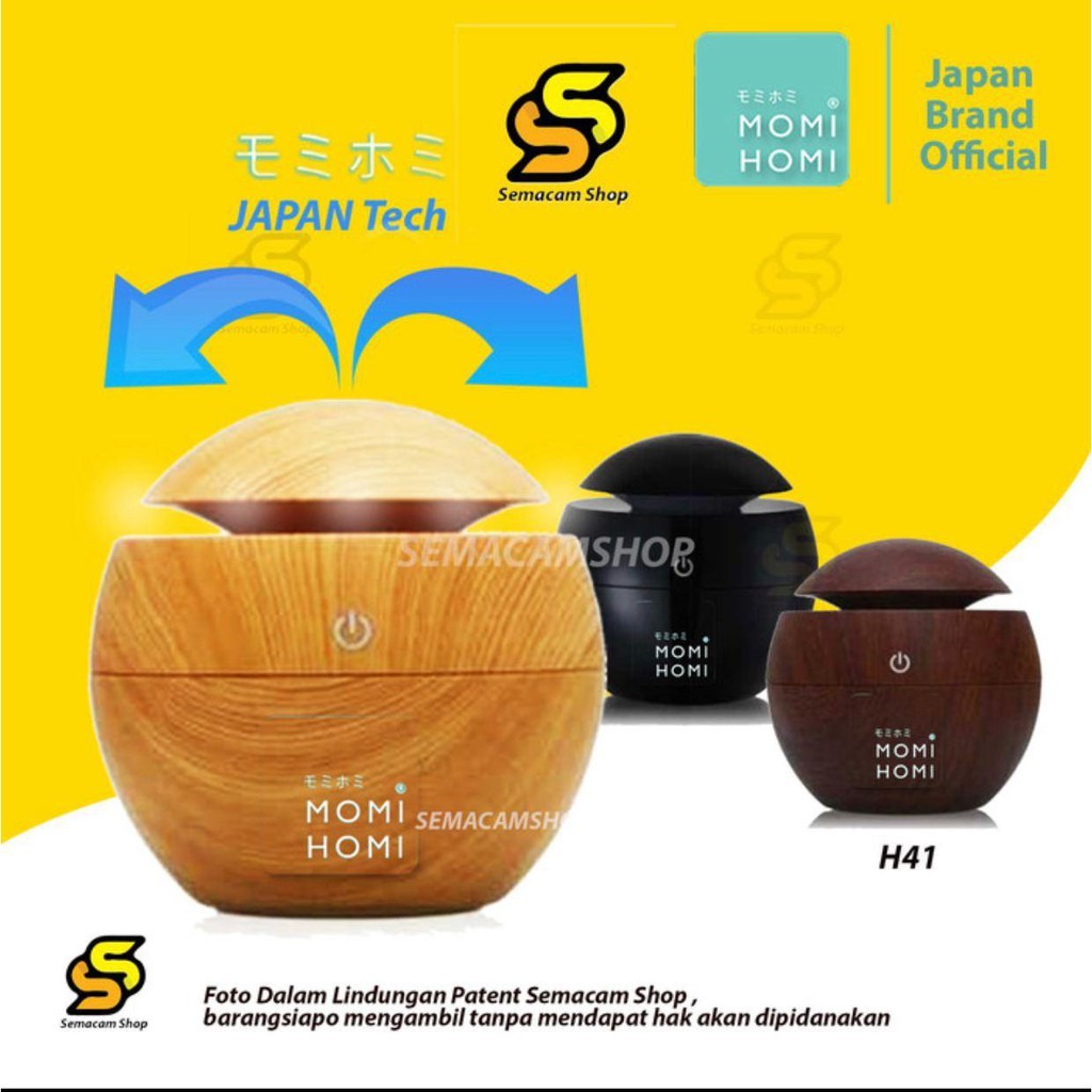 [IMPORT] - H41 Aromatherapy Humidifier Desain Kayu