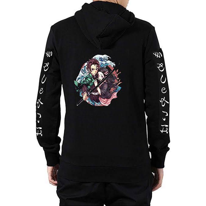 Jaket Kimetsu No Yaiba Hoodie | Jaket Anime Terbaru Terlaris