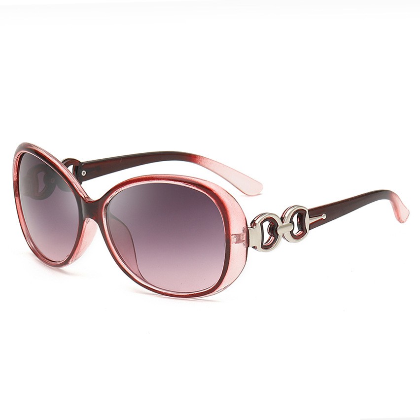 Sunglasses/Kacamata Wanita Gaya Korea Kacamata Fashion Kuil Logam Wanita/Pria unisex