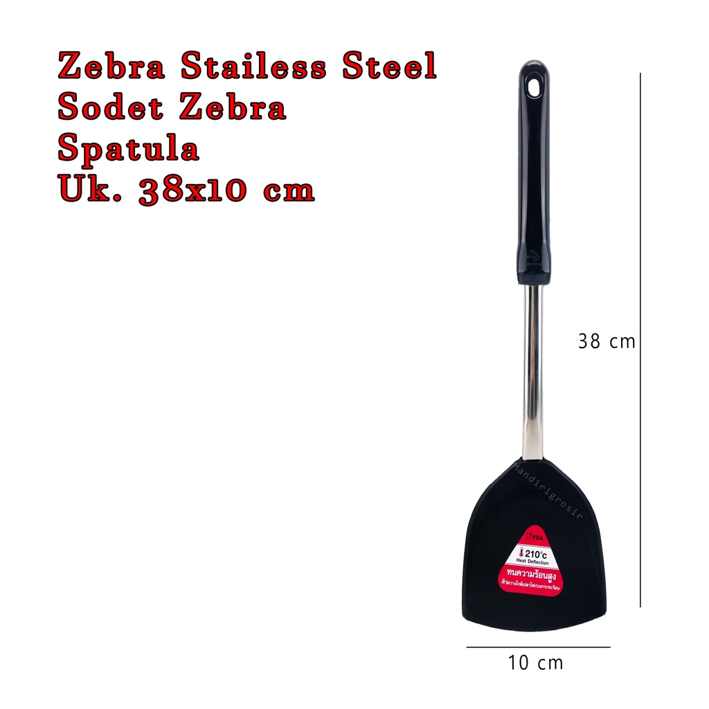 Sodet *Zebra Stailess Steel * sodet Zebra * Spatula