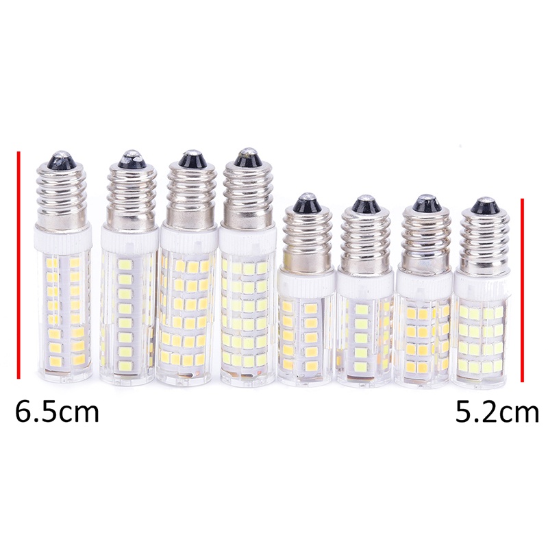 {LUCKID}e14 led 5w 7w 9w 12w crystal chandelier 220v spotlight corn bulbs fridge bulb