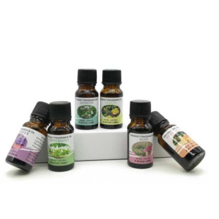 Taffware HUMI Pure Aroma Essential Fragrance Oil Minyak Aromatherapy 6 in 1 10ml - RHJY