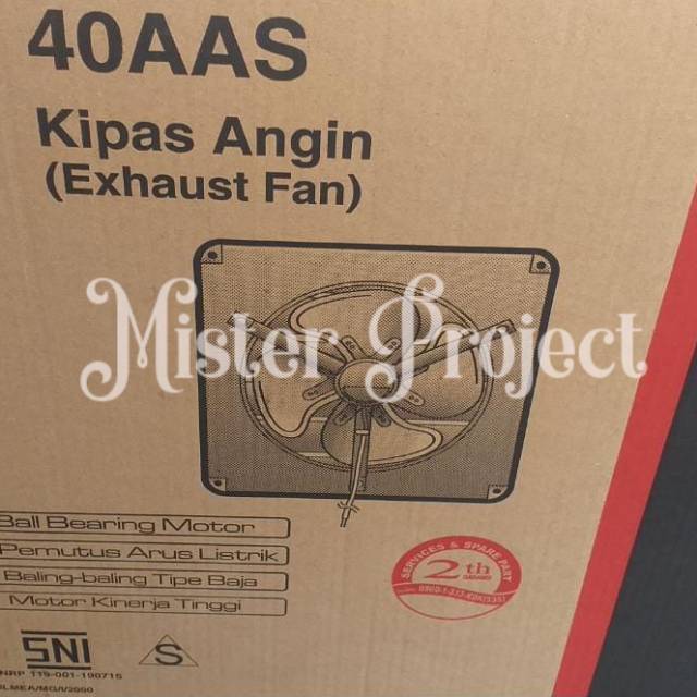 Exhaust Fan KDK 16Inch 40AAS / Exhaust Fan KDK Murah/Kipas Angin