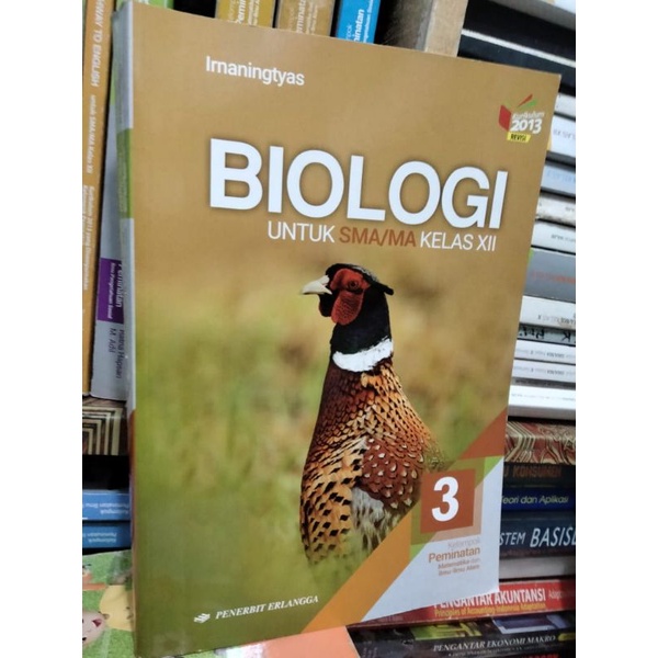buku biologi kelas XII/12/3 sma Erlangga by Irnaningtyas