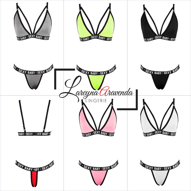 Set Bra + Celana Dalam Seksi Model Bikini Swimsuit LG198