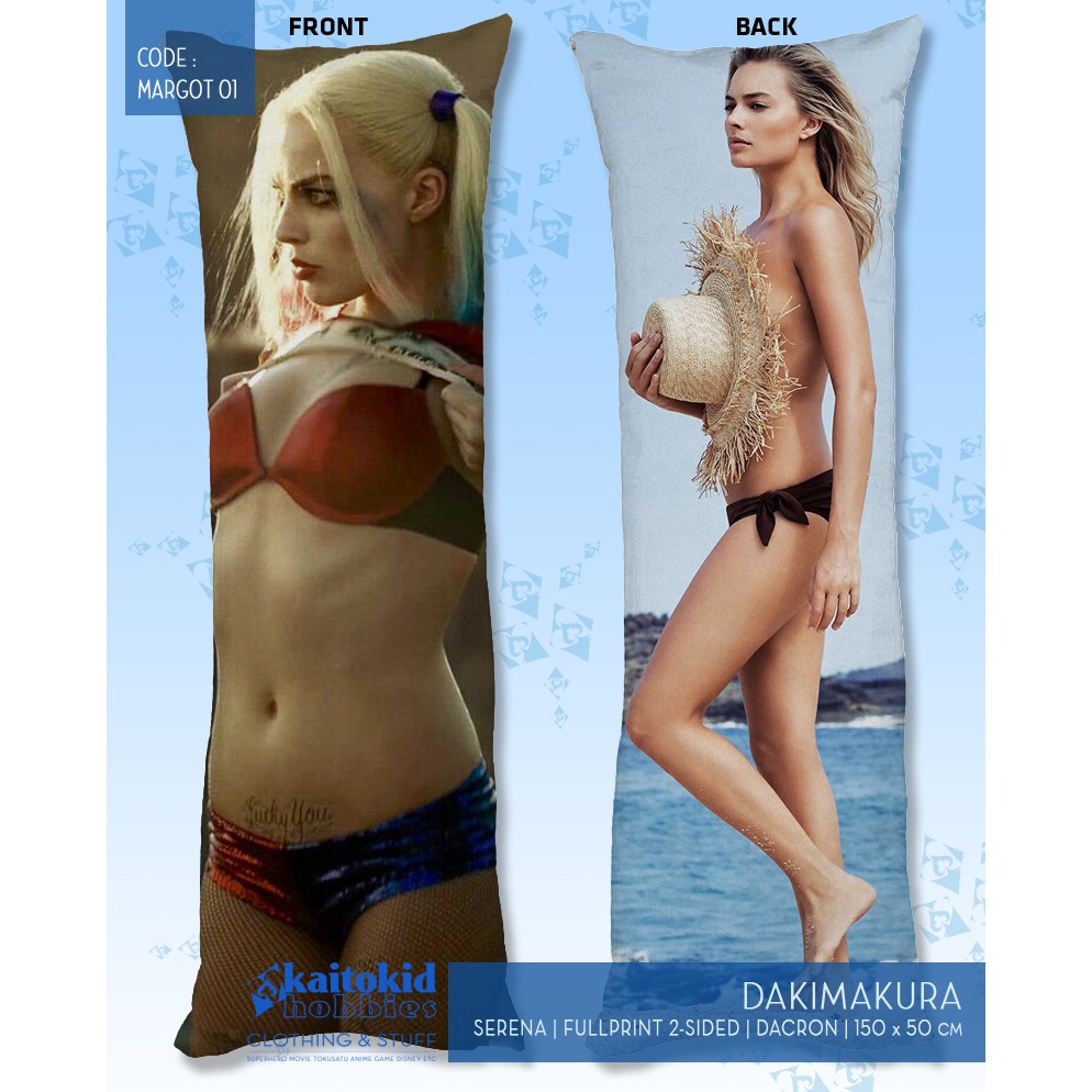 Dakimakura HARLEY QUINN Sarung Bantal Fullprint custom design