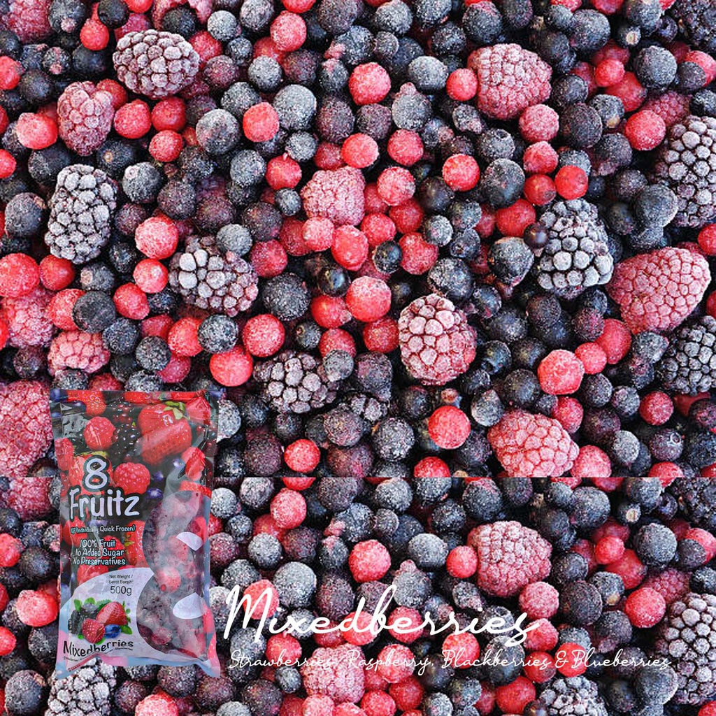 Frozen IQF Mixed Berry / Mixed Berry Beku 500 Gr