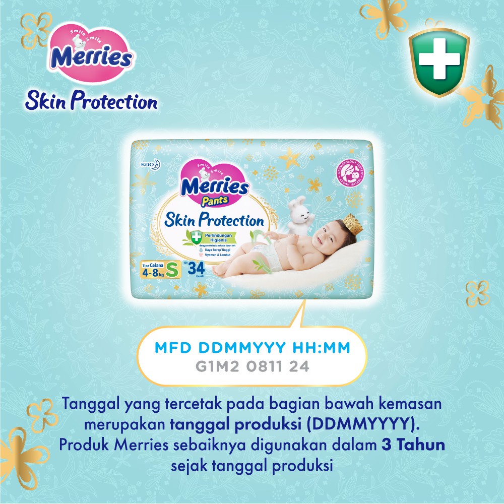 MERRIES PANTS SKIN PROTECTION SMALL PACK - POPOK CELANA