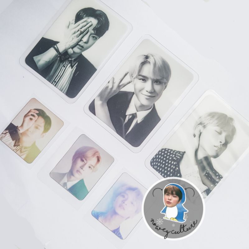 [READY] NCT 127 DICON Doyoung Haechan Jungwoo + transparent sticker PC PHOTOCARD